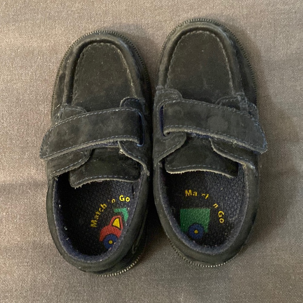 Navy Suede Shoes
